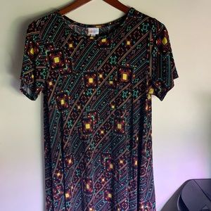 Slinky material LulaRoe dress